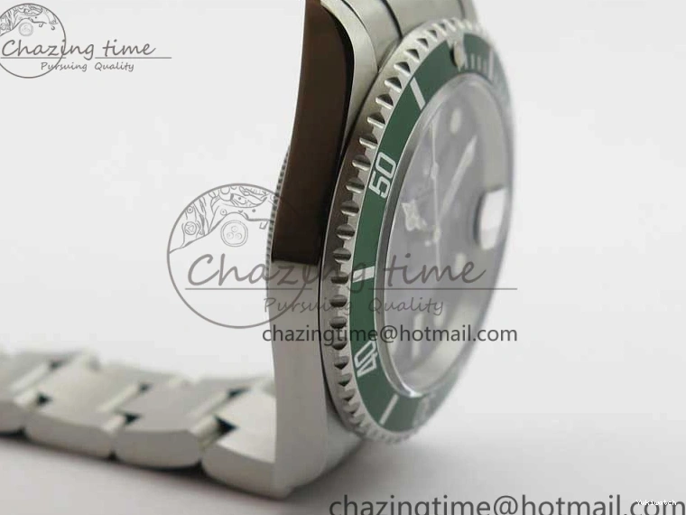 Bracelet Engraving Submariner No ARF1:1 Edition on 904L SS Rehaut Best SH3135 16610 LV Steel Green 0331